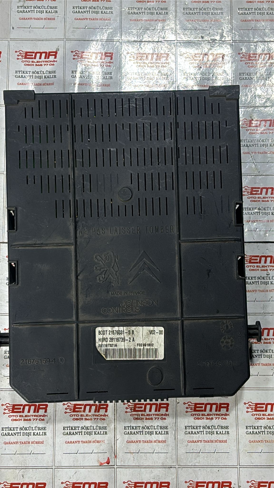 PEUGEOT-CİTROEN 207 407 C4 C5 C6 BSİ BEYNİ 21676031-5B